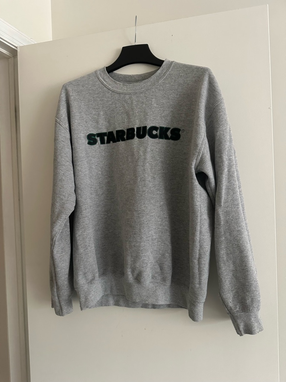 Gildan Gray Starbucks Crewneck Sweatshirt